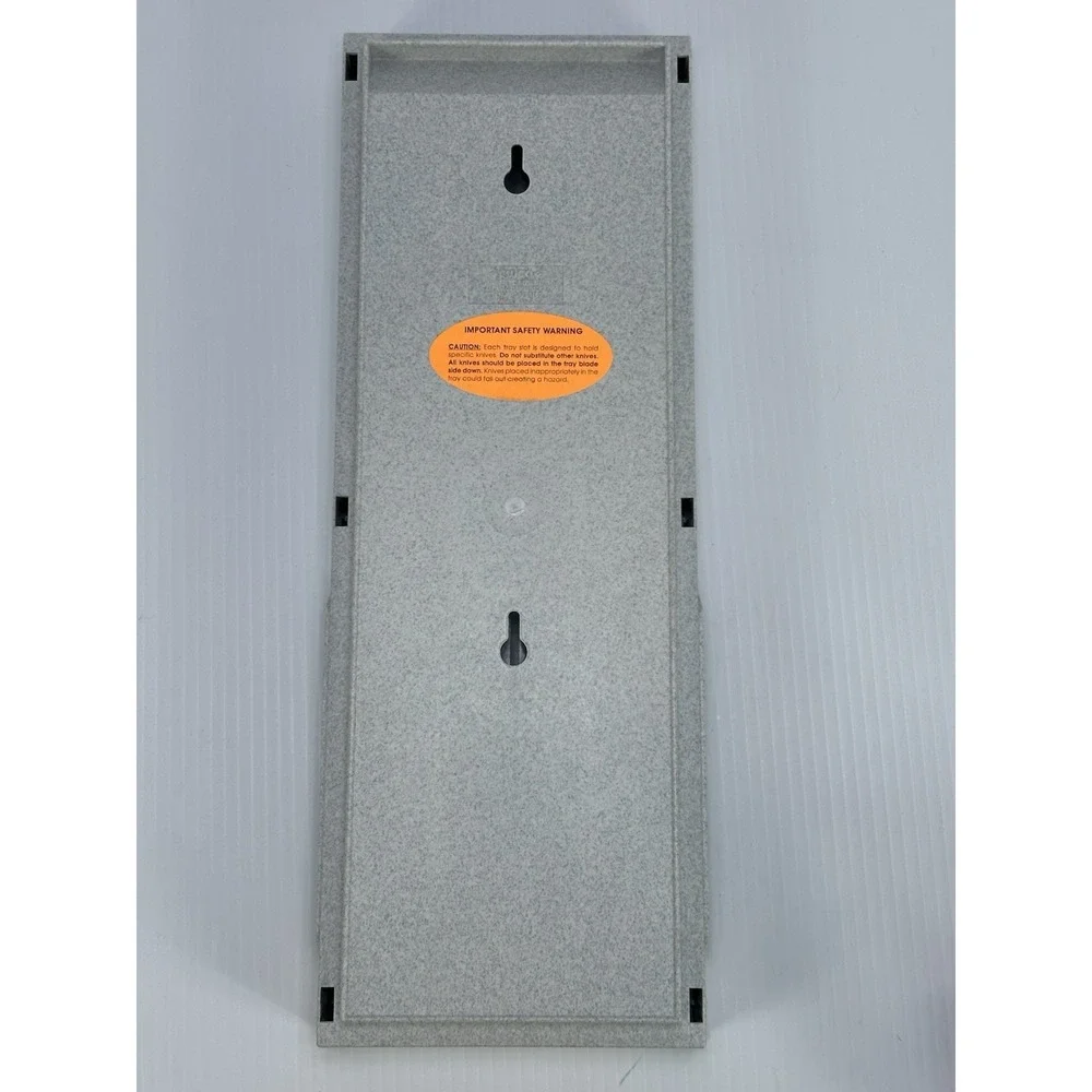 CUTCO #1742 5 Slot Plastic KNIFE‎ Block Drawer Wall Tray